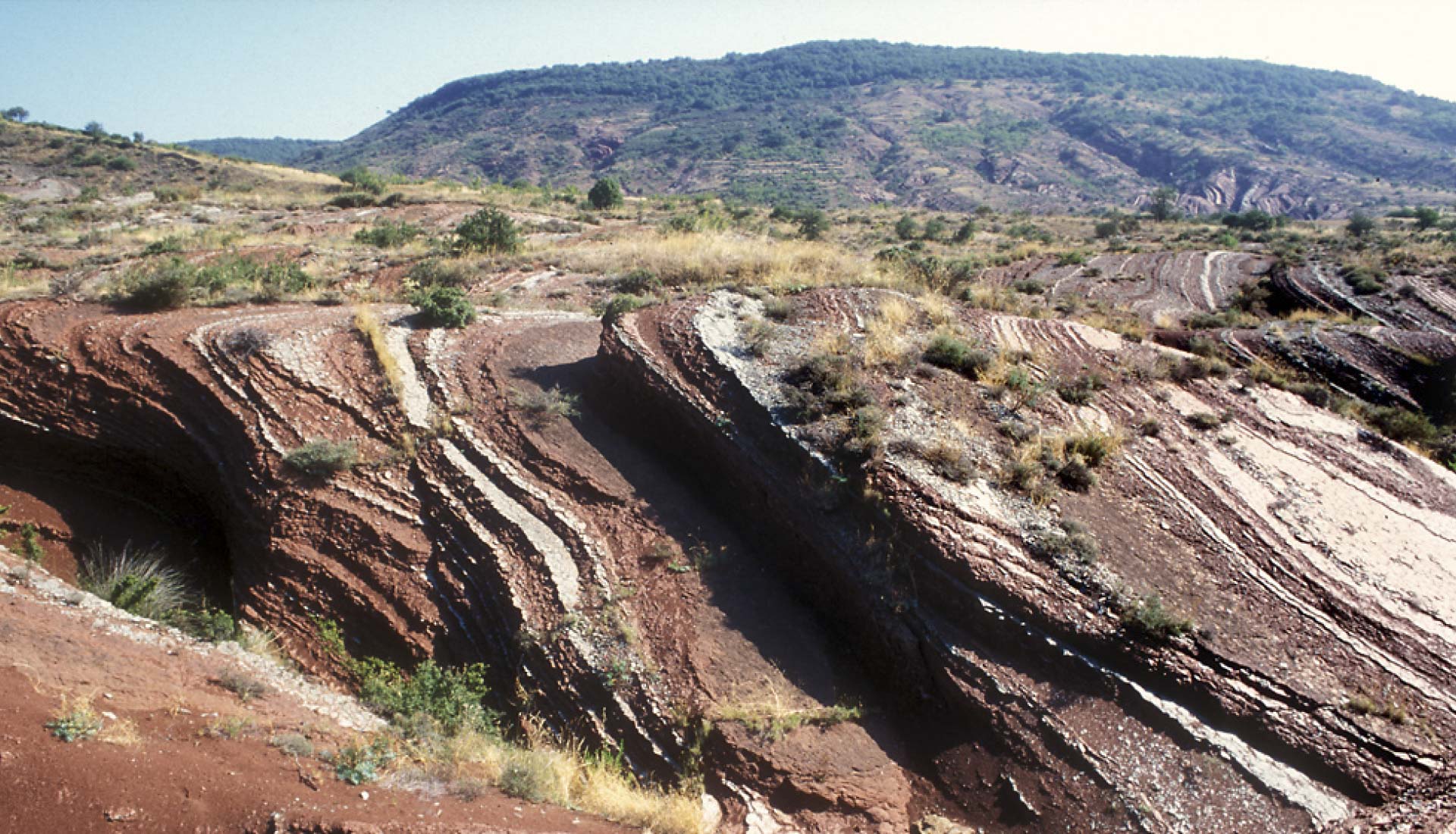 Erosion de la ruffe grand site Salagou