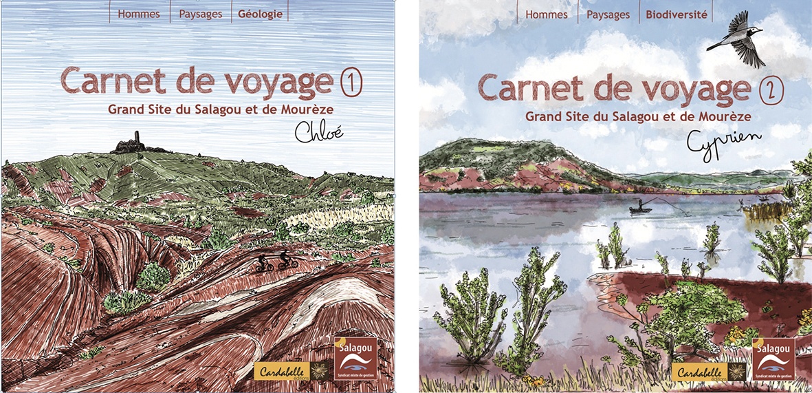 Livre Carnets de voyage Grand Site Salagou
